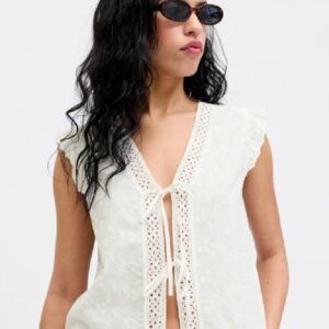 BLUSA BORDADA S/M