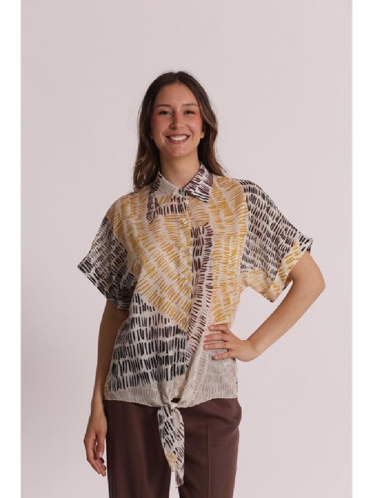 CAMISA MANGA CORTA MIMI MUA