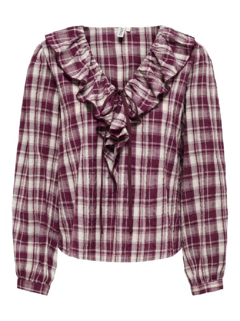 BLUSA PICO VOLANTES ONLY