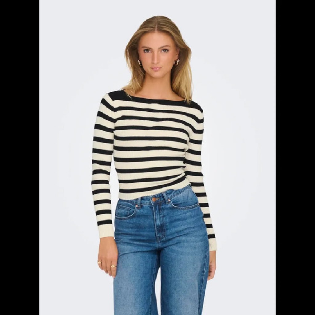 JERSEY RAYAS PUNTO EMBARILLADO JDY