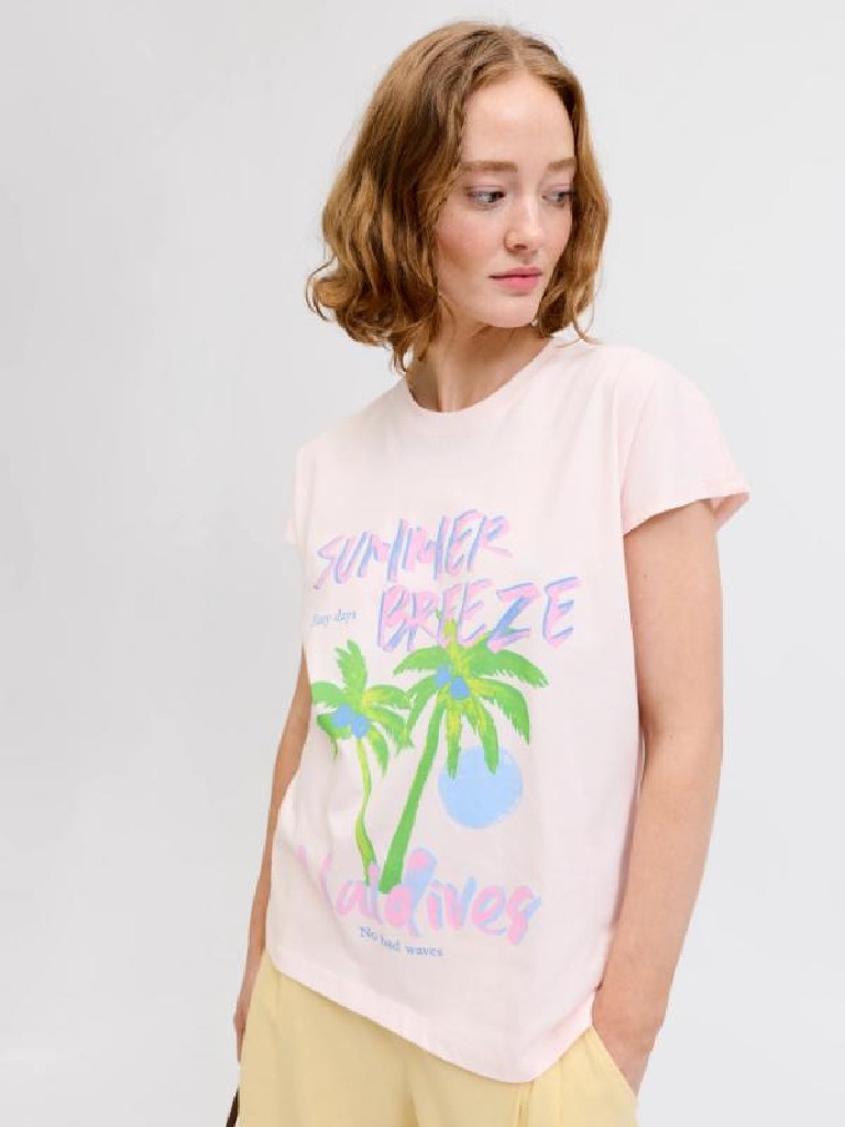 CAMISETA ASTRID BOXY PRINT TEE JJXX