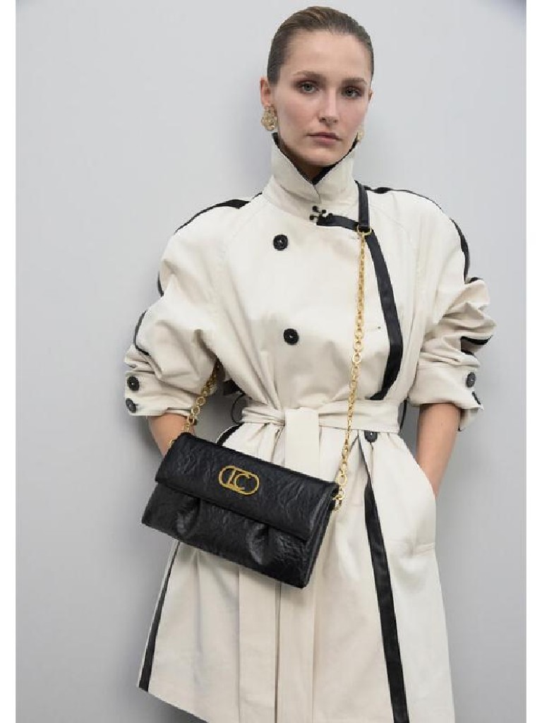 BANDOLERA SOLAPA PLIEGUES LOLA