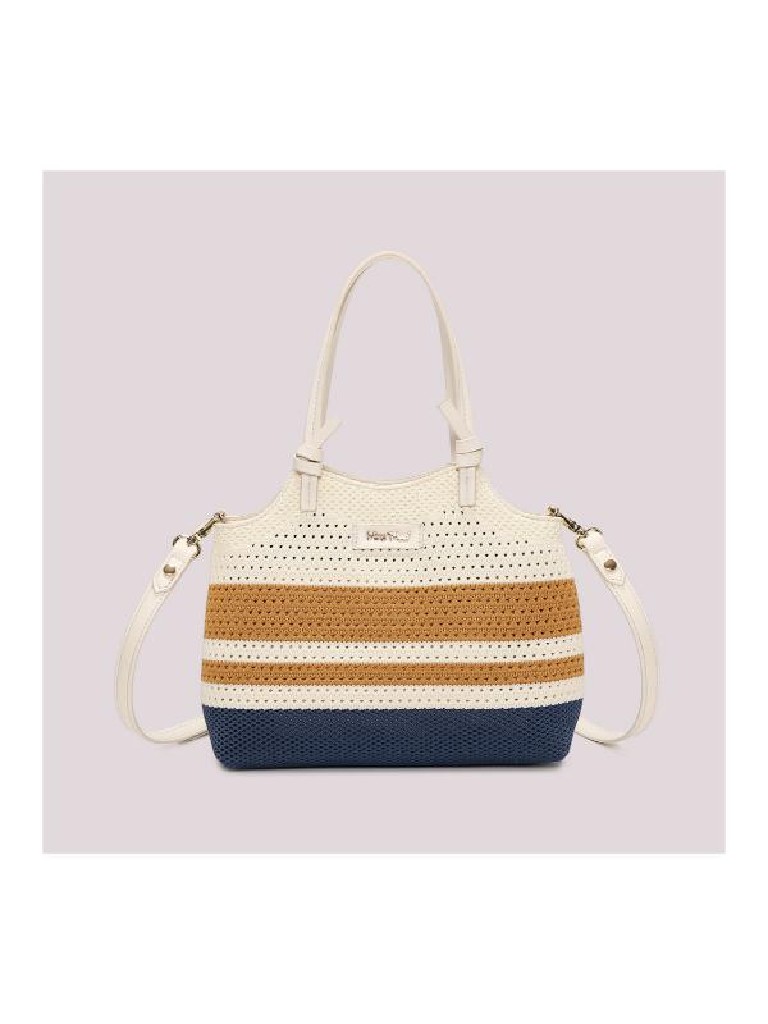 Bolso Crochet tricolor Mimi Mua
