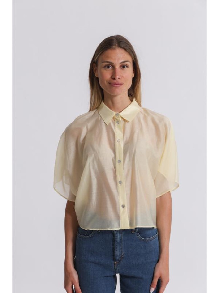 CAMISA CROPPED GASA MIMI MUA