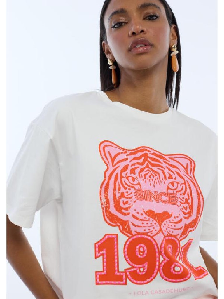 CAMISETA TIGRE 1981 LOLA CASADEMUNT