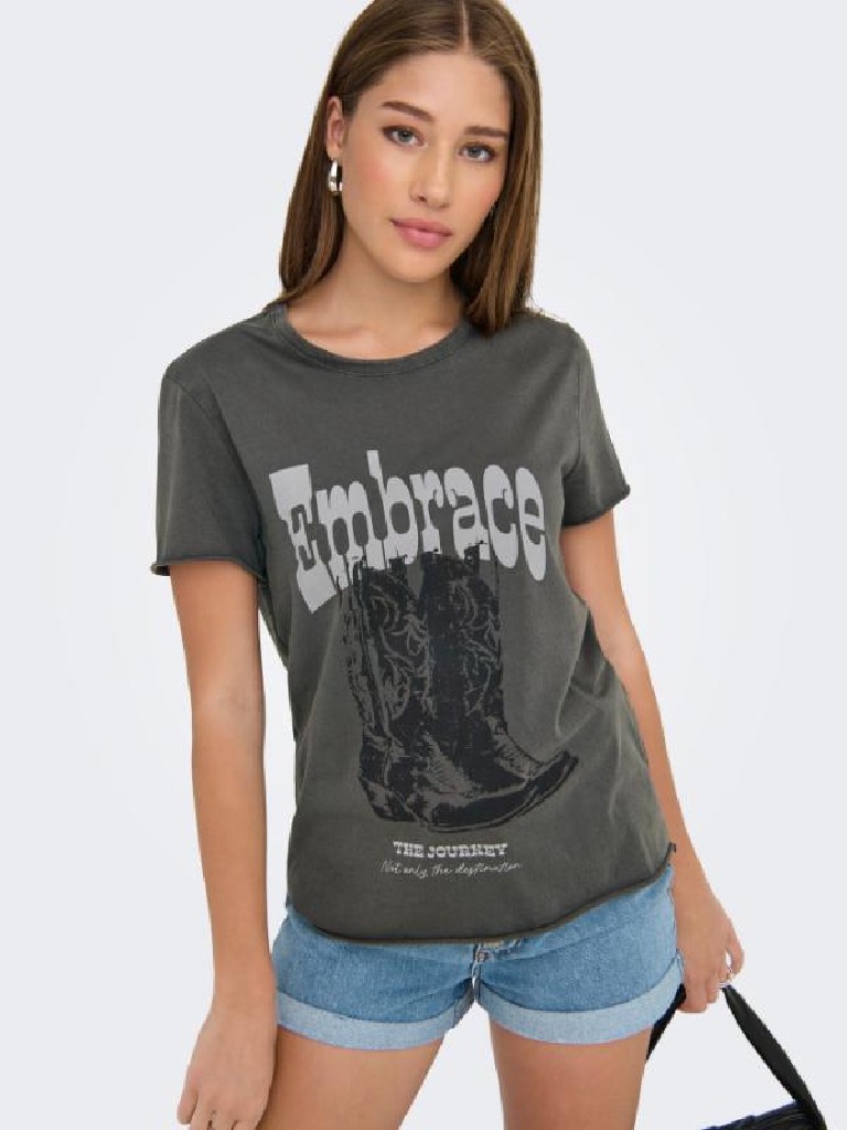CAMISETA M/C LEYENDA BOTAS