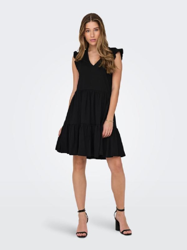 VESTIDO CORTO ALGODON