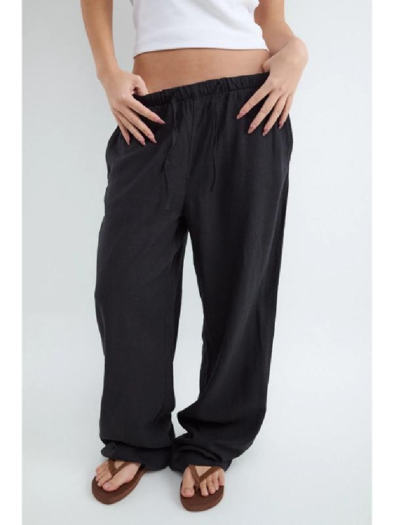 PANTALON RECTO LINO